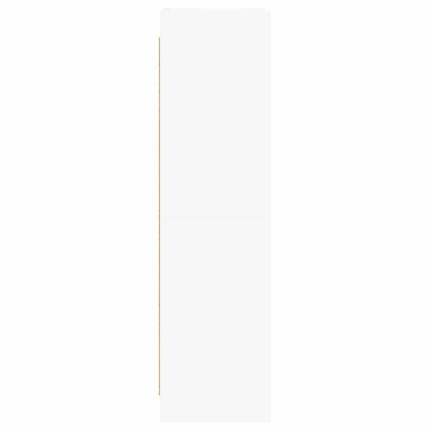 Bogreol Hvid 59 x 30 x 111 cm Konstrueret træ