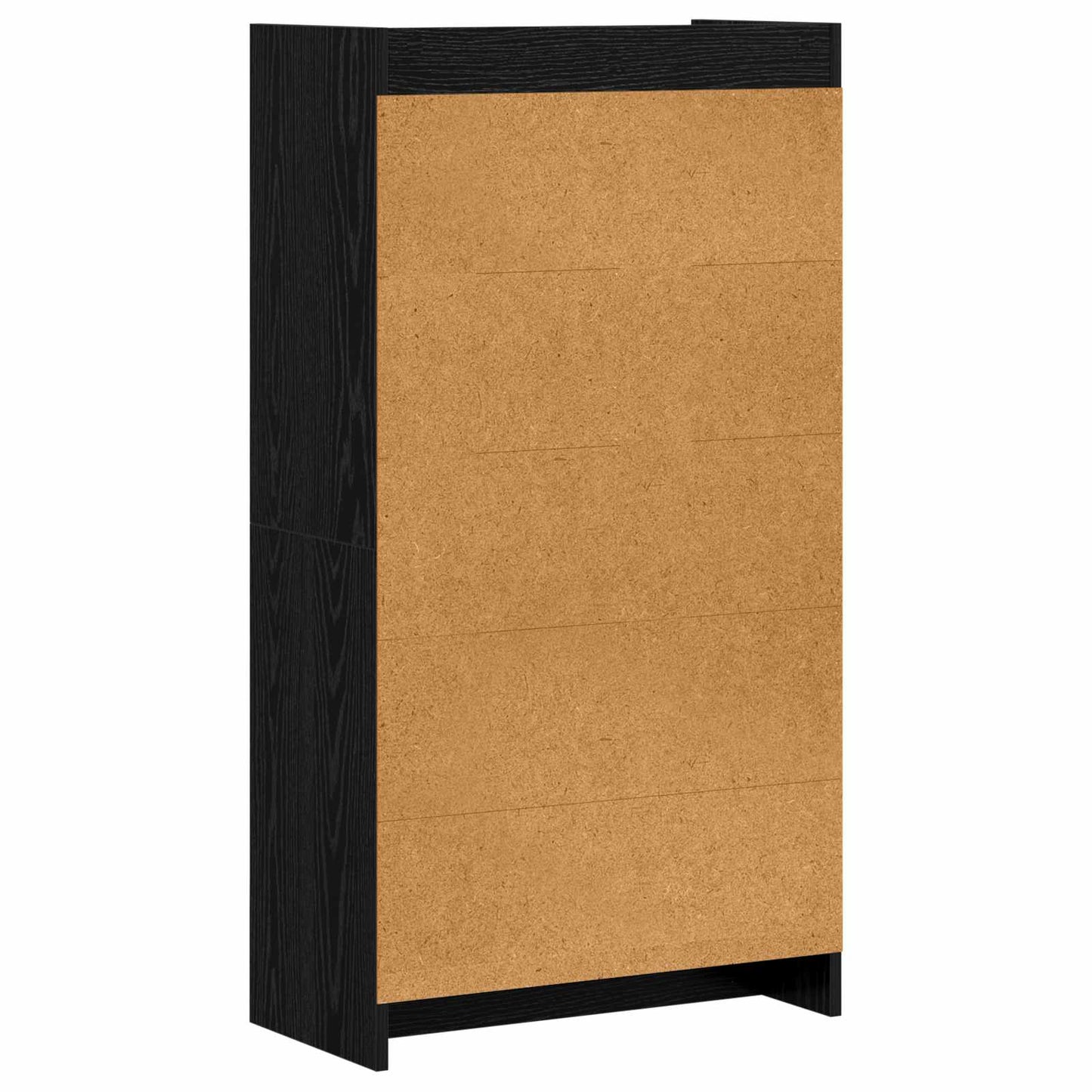 Bogreol Sort eg 59 x 30 x 111 cm Konstrueret træ
