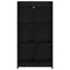 Bogreol Sort eg 59 x 30 x 111 cm Konstrueret træ