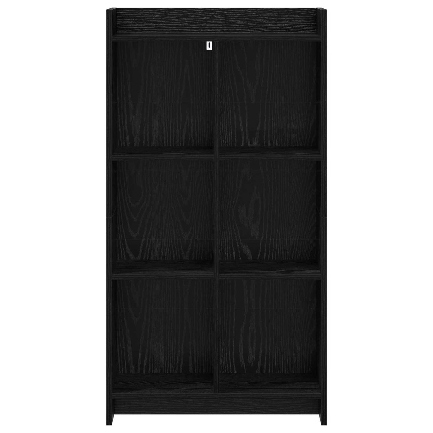 Bogreol Sort eg 59 x 30 x 111 cm Konstrueret træ
