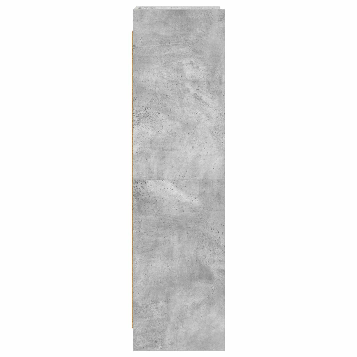 Bogreol Beton Grå 59 x 30 x 111 cm Konstrueret træ