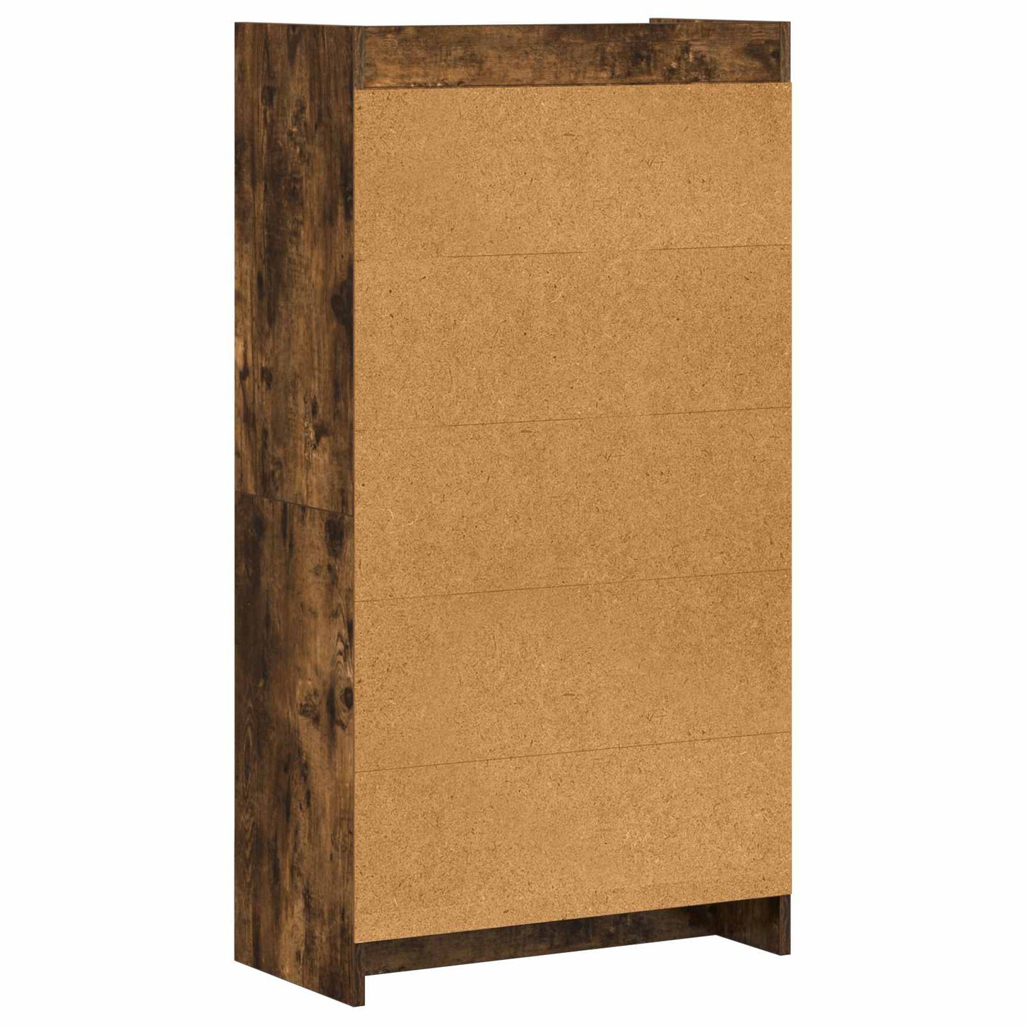 Bogreol Røget eg 59 x 30 x 111 cm Konstrueret træ