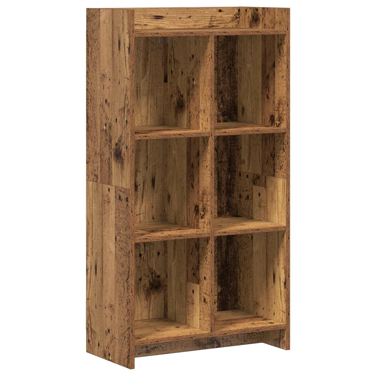 Bogreol Gammelt træ 59 x 30 x 111 cm Konstrueret træ