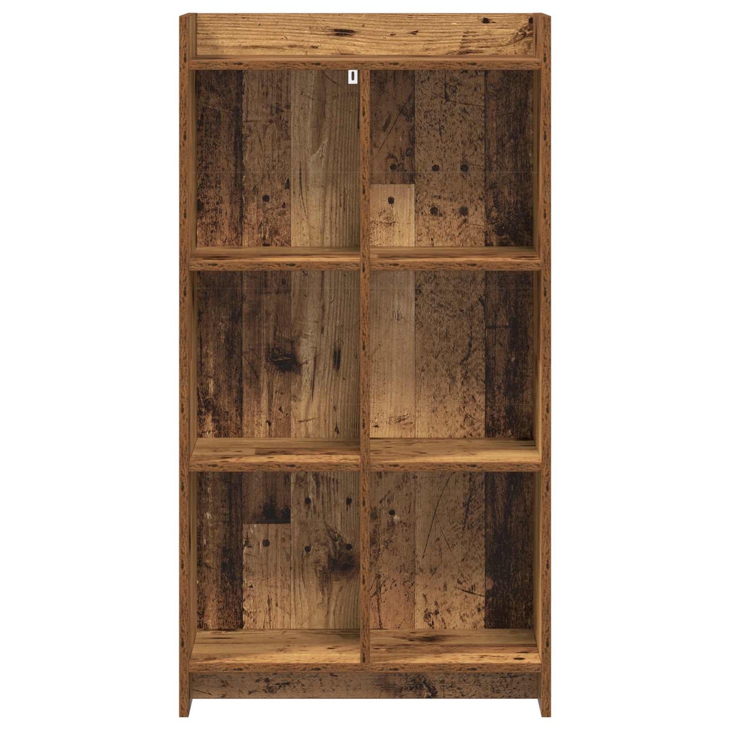 Bogreol Gammelt træ 59 x 30 x 111 cm Konstrueret træ
