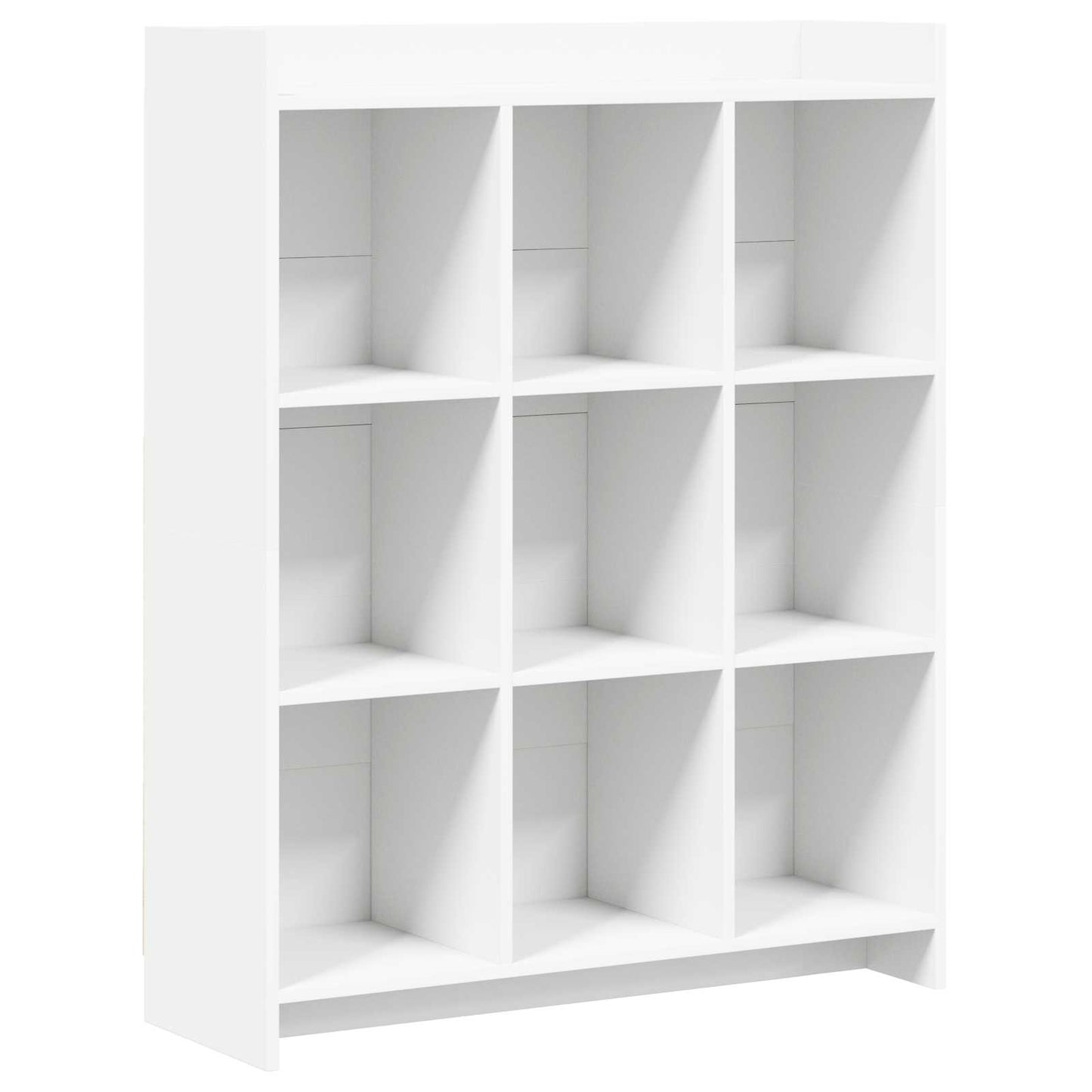 Bogreol Hvid 87,5 x 30 x 111 cm Konstrueret træ