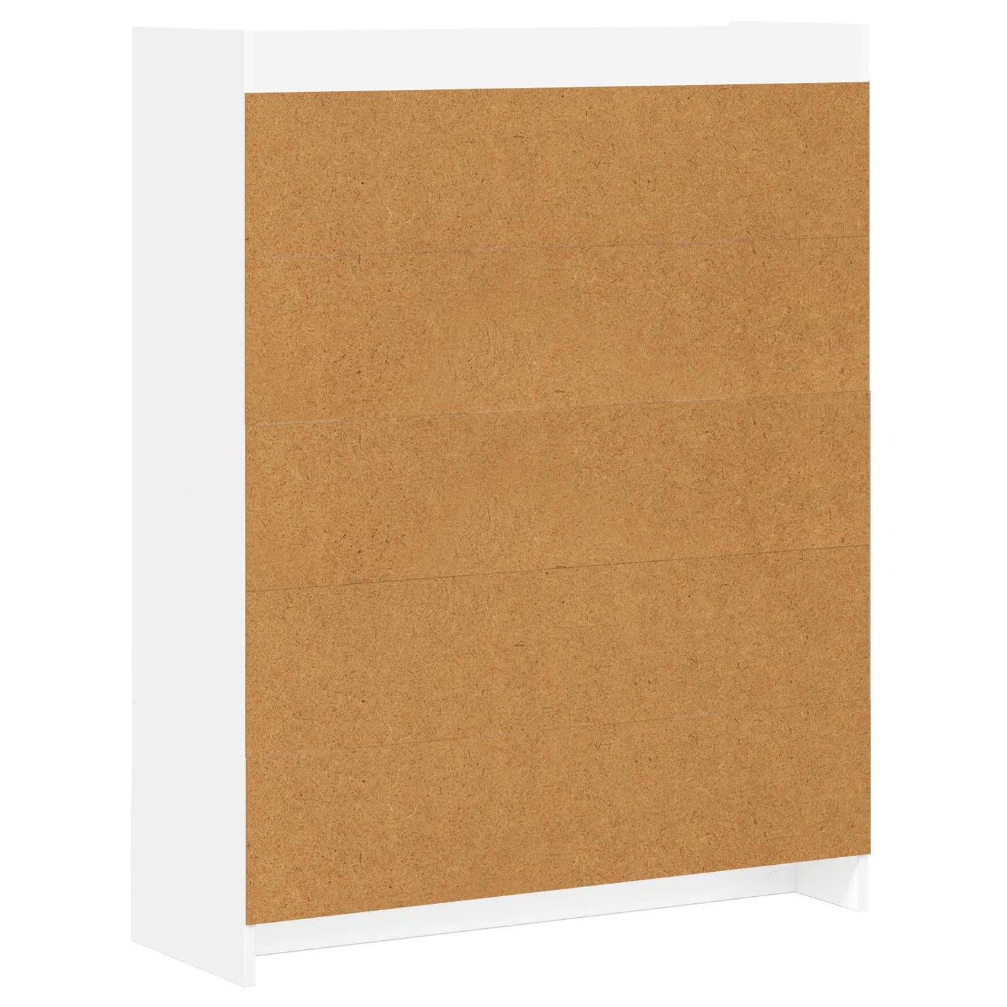 Bogreol Hvid 87,5 x 30 x 111 cm Konstrueret træ