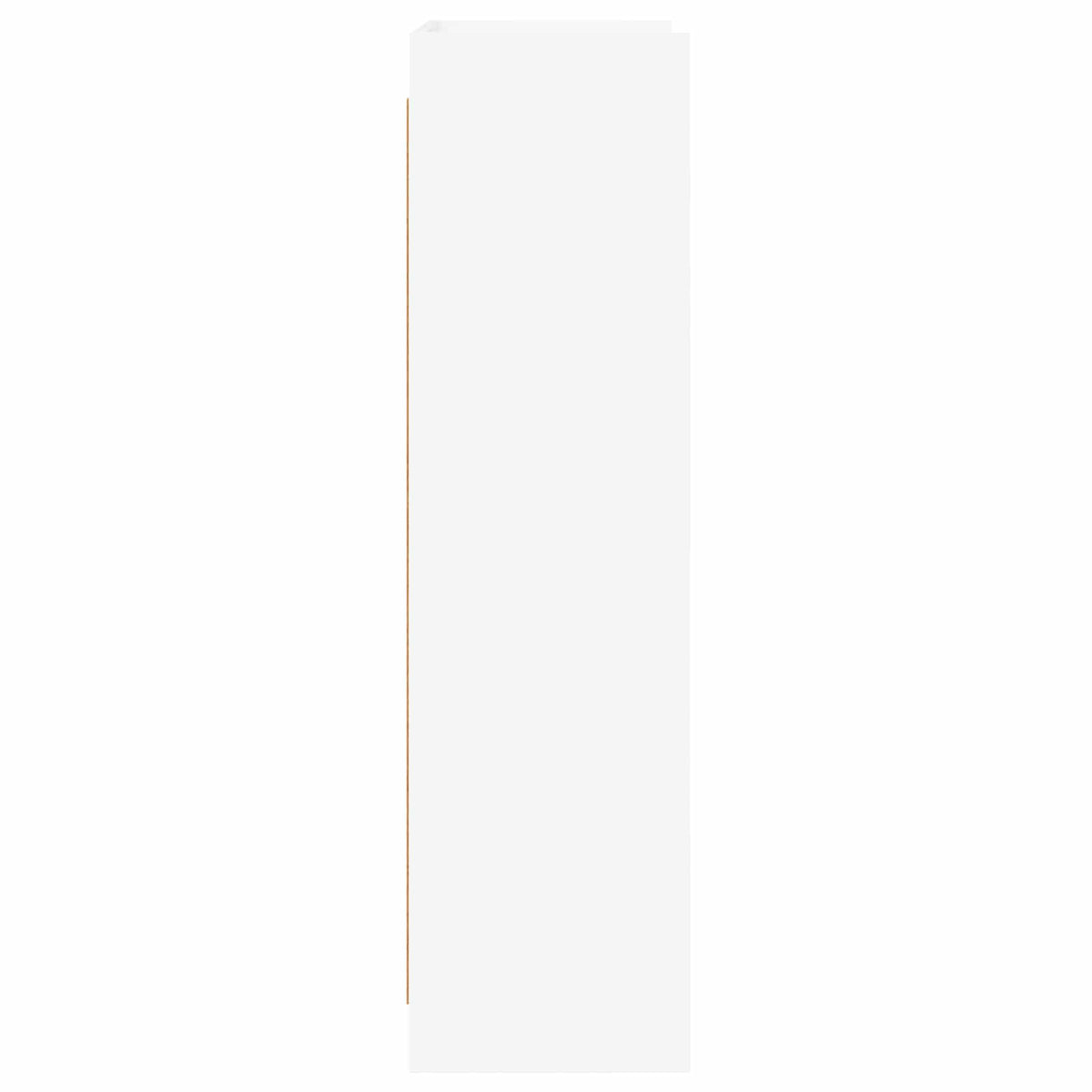 Bogreol Hvid 87,5 x 30 x 111 cm Konstrueret træ