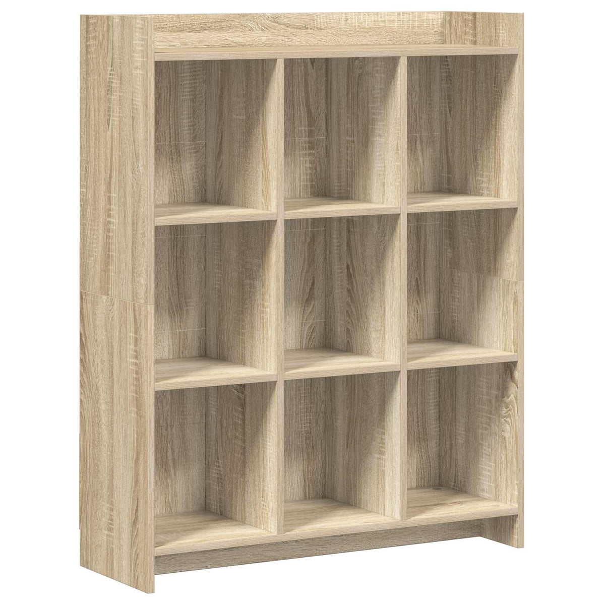 Bogreol Sonoma-eg 87,5 x 30 x 111 cm Konstrueret træ