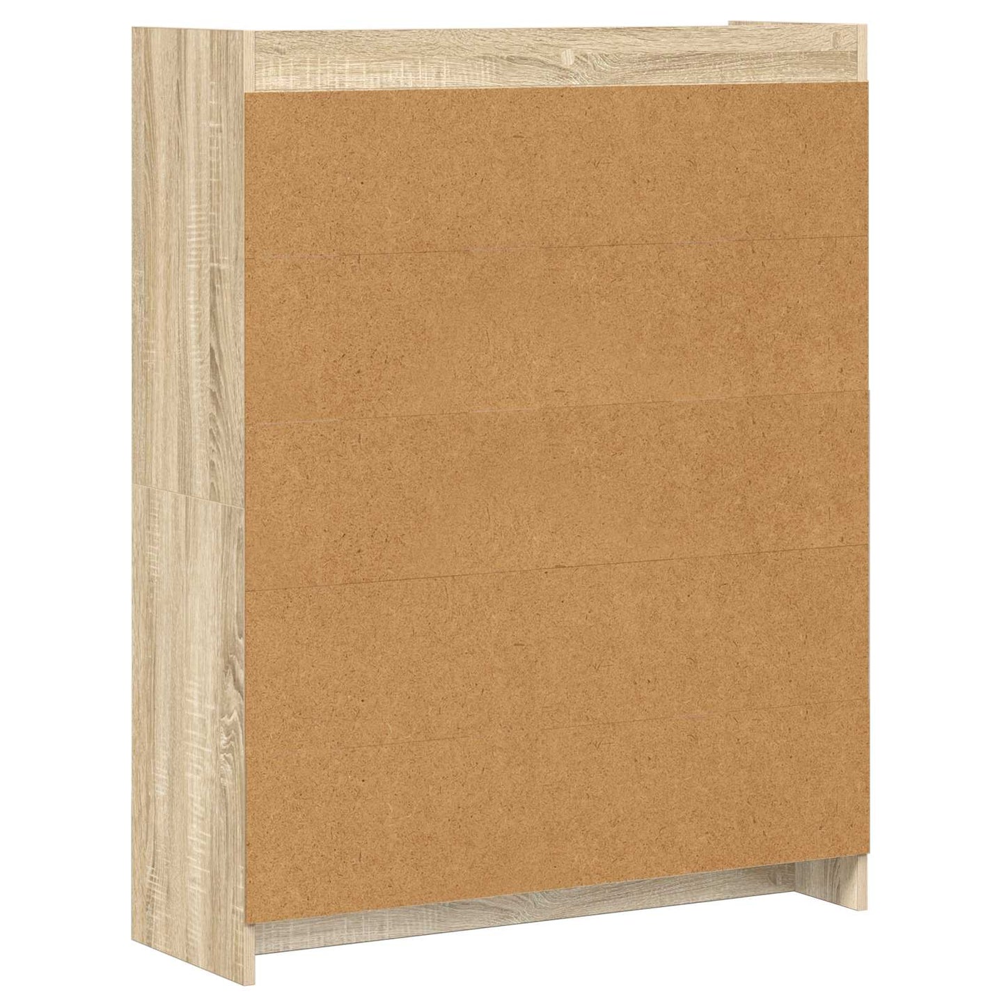 Bogreol Sonoma-eg 87,5 x 30 x 111 cm Konstrueret træ