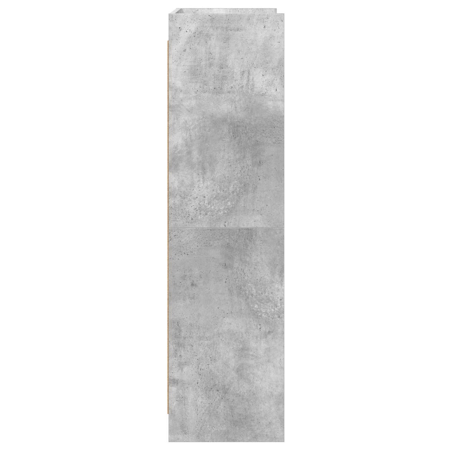 Bogreol Beton Grå 87,5 x 30 x 111 cm Konstrueret træ