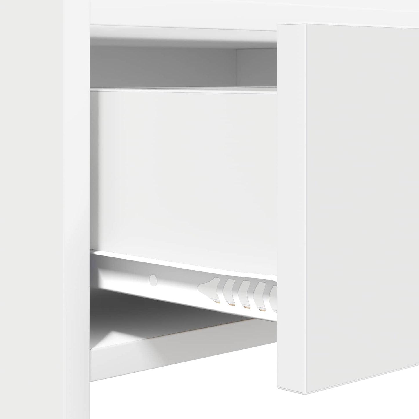 Konsolbord Hvid 90 x 35 x 80 cm Konstrueret træ