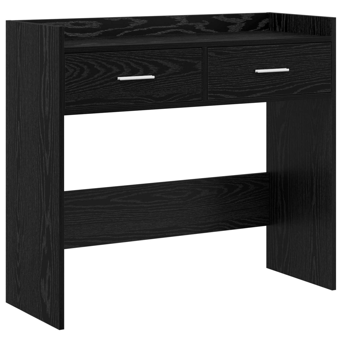 Konsolbord Sort eg 90 x 35 x 80 cm Konstrueret træ