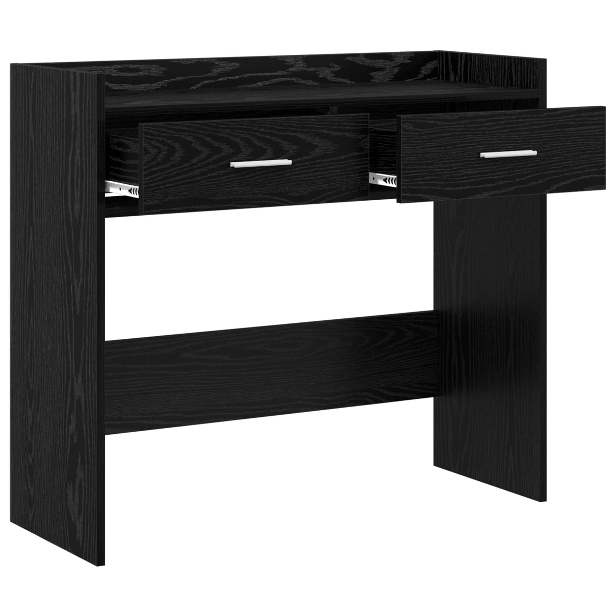 Konsolbord Sort eg 90 x 35 x 80 cm Konstrueret træ