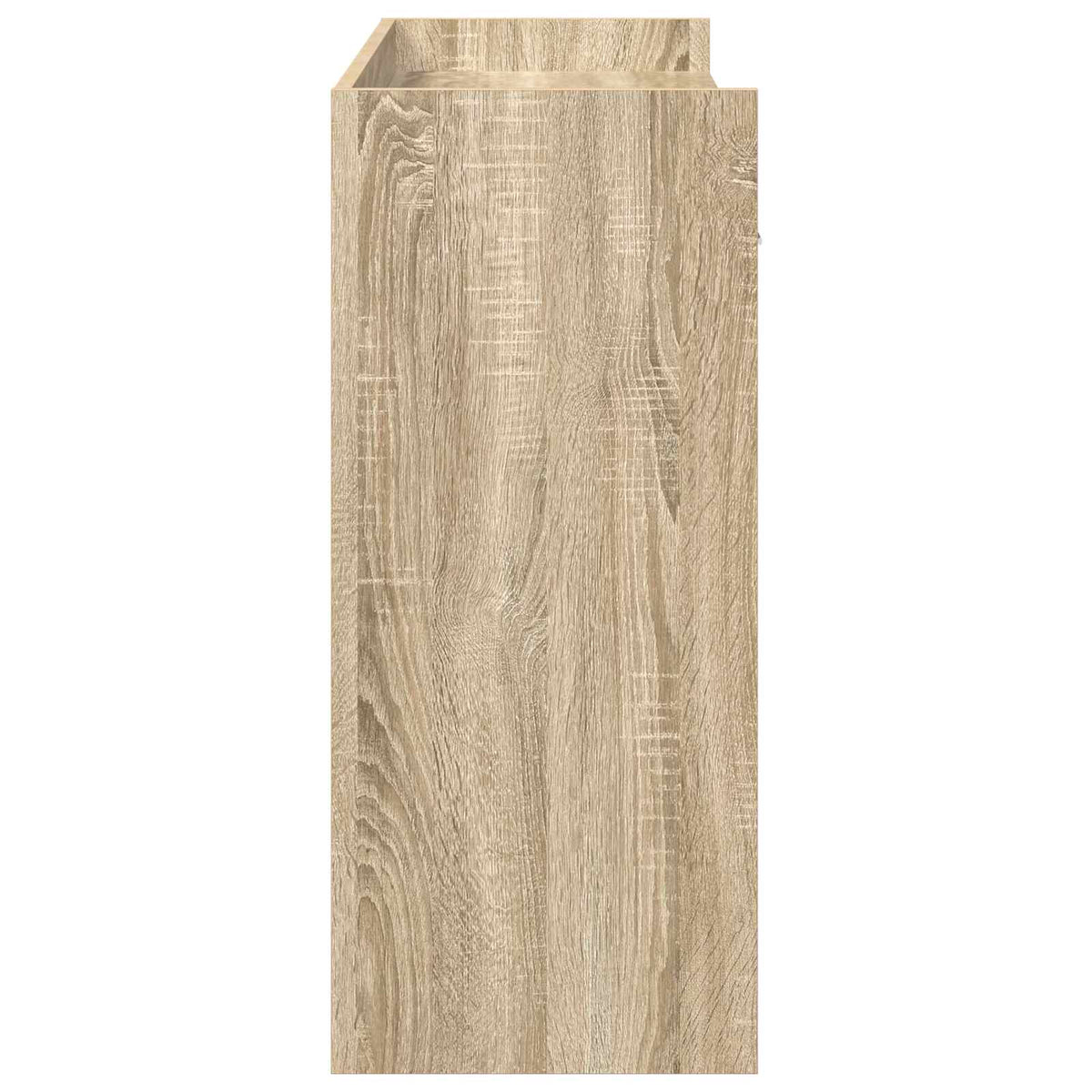 Konsolbord Sonoma-eg 90 x 35 x 80 cm Konstrueret træ