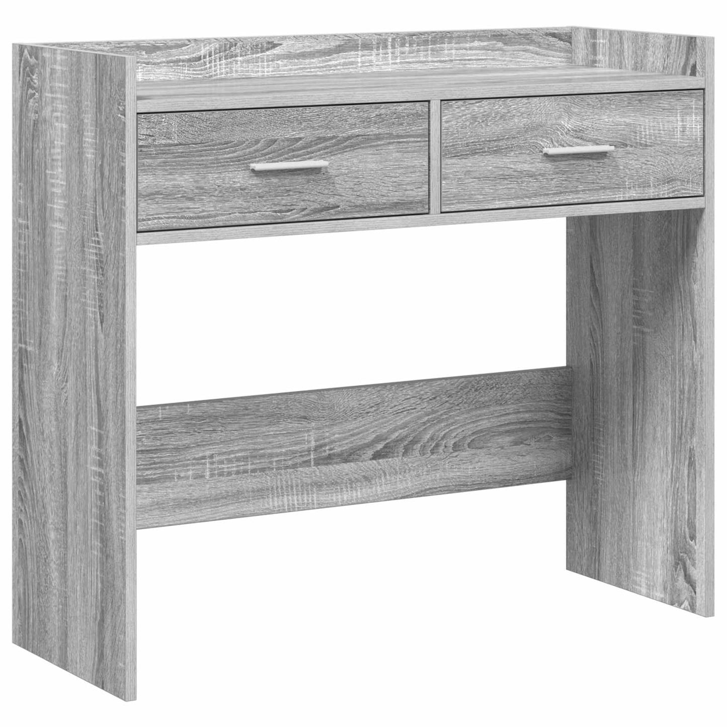 Konsolbord Grå Sonoma 90 x 35 x 80 cm Konstrueret træ