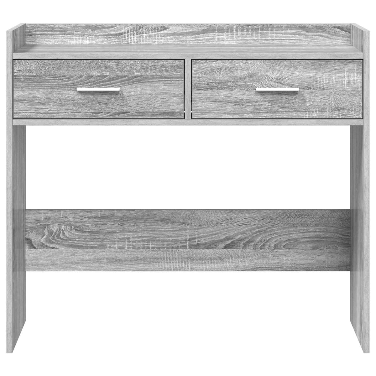 Konsolbord Grå Sonoma 90 x 35 x 80 cm Konstrueret træ
