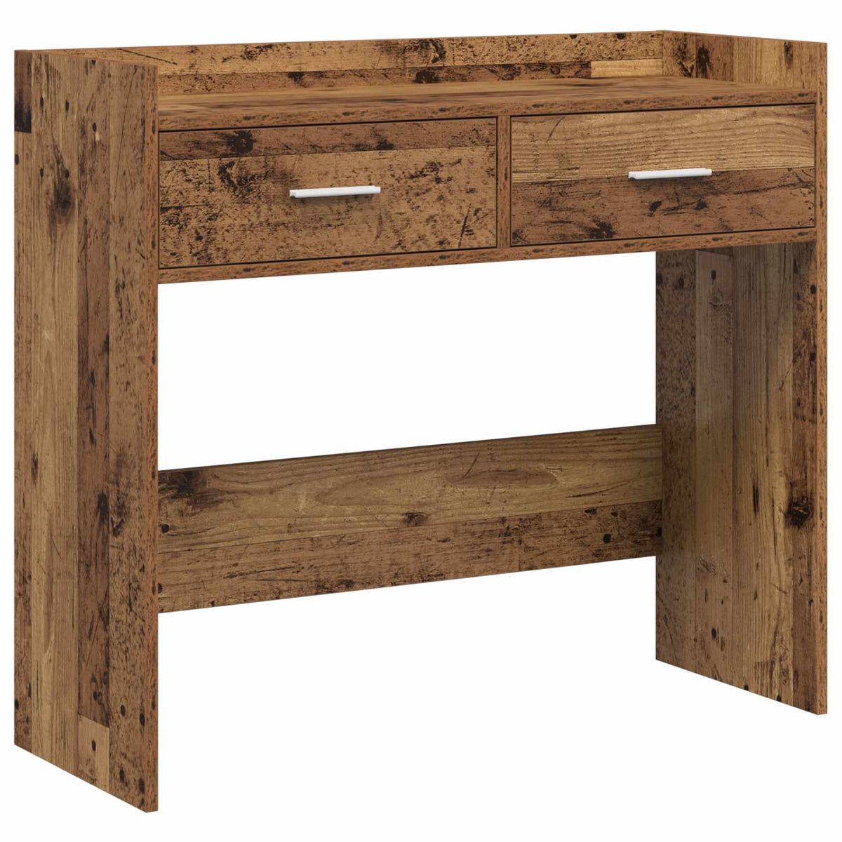 Konsolbord Gammelt træ 90 x 35 x 80 cm Konstrueret træ