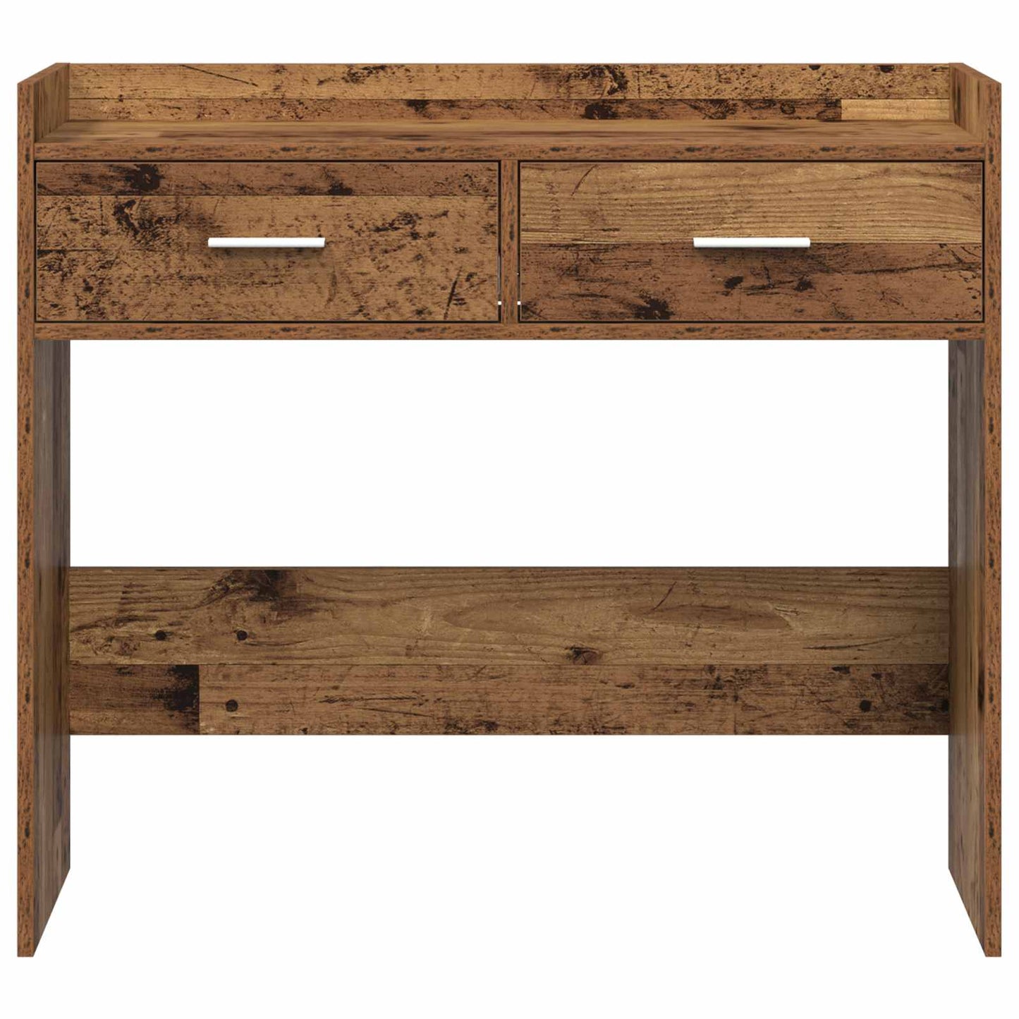 Konsolbord Gammelt træ 90 x 35 x 80 cm Konstrueret træ