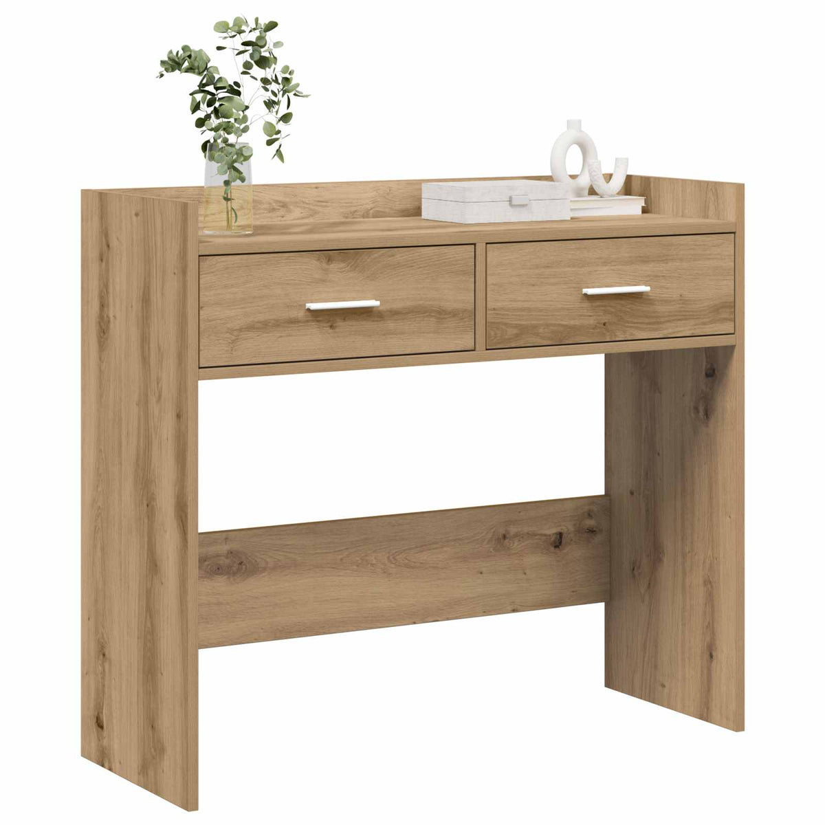 Konsolbord Artisan-eg 90 x 35 x 80 cm Konstrueret træ