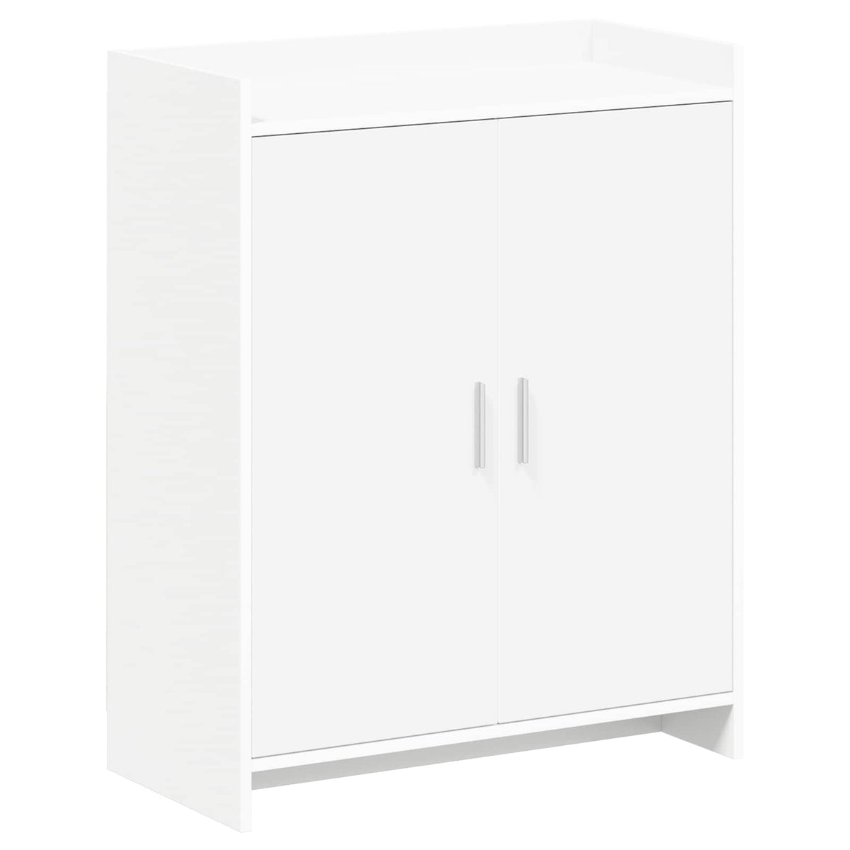 Sko skab med opbevaring Hvid 73,5 x 36 x 92 cm Konstrueret træ