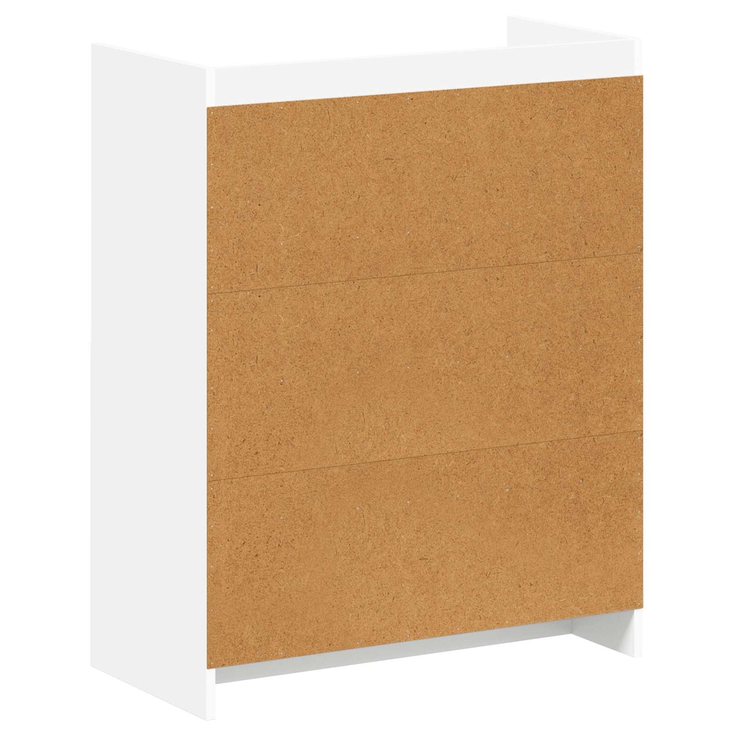 Sko skab med opbevaring Hvid 73,5 x 36 x 92 cm Konstrueret træ