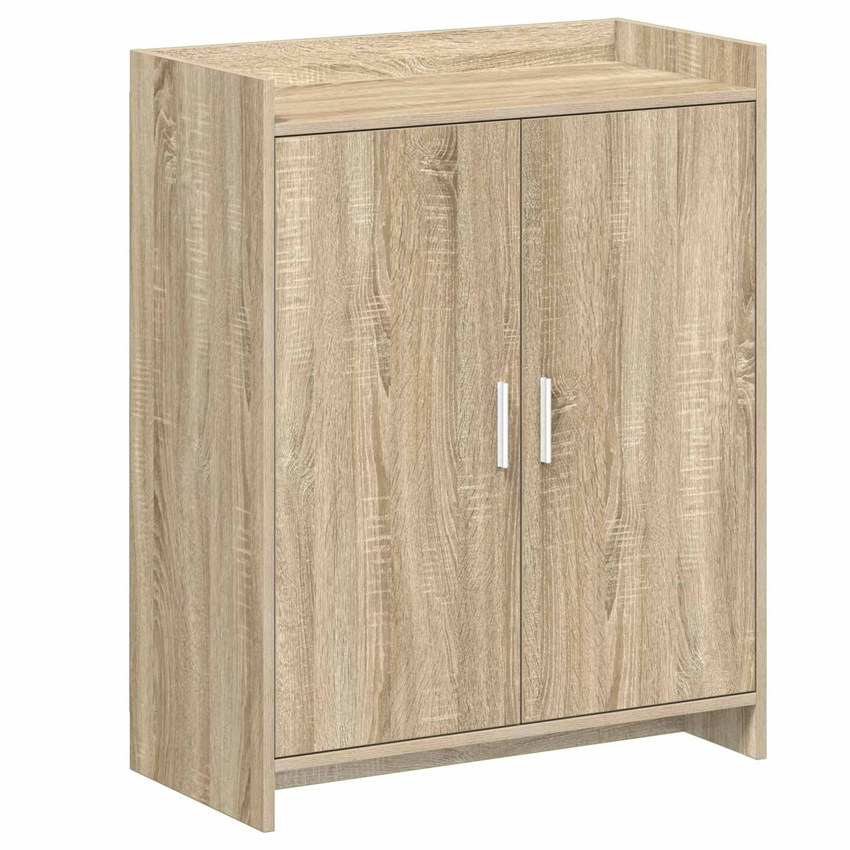 Sko skab med dør Sonoma-eg 73,5 x 36 x 92 cm Konstrueret træ
