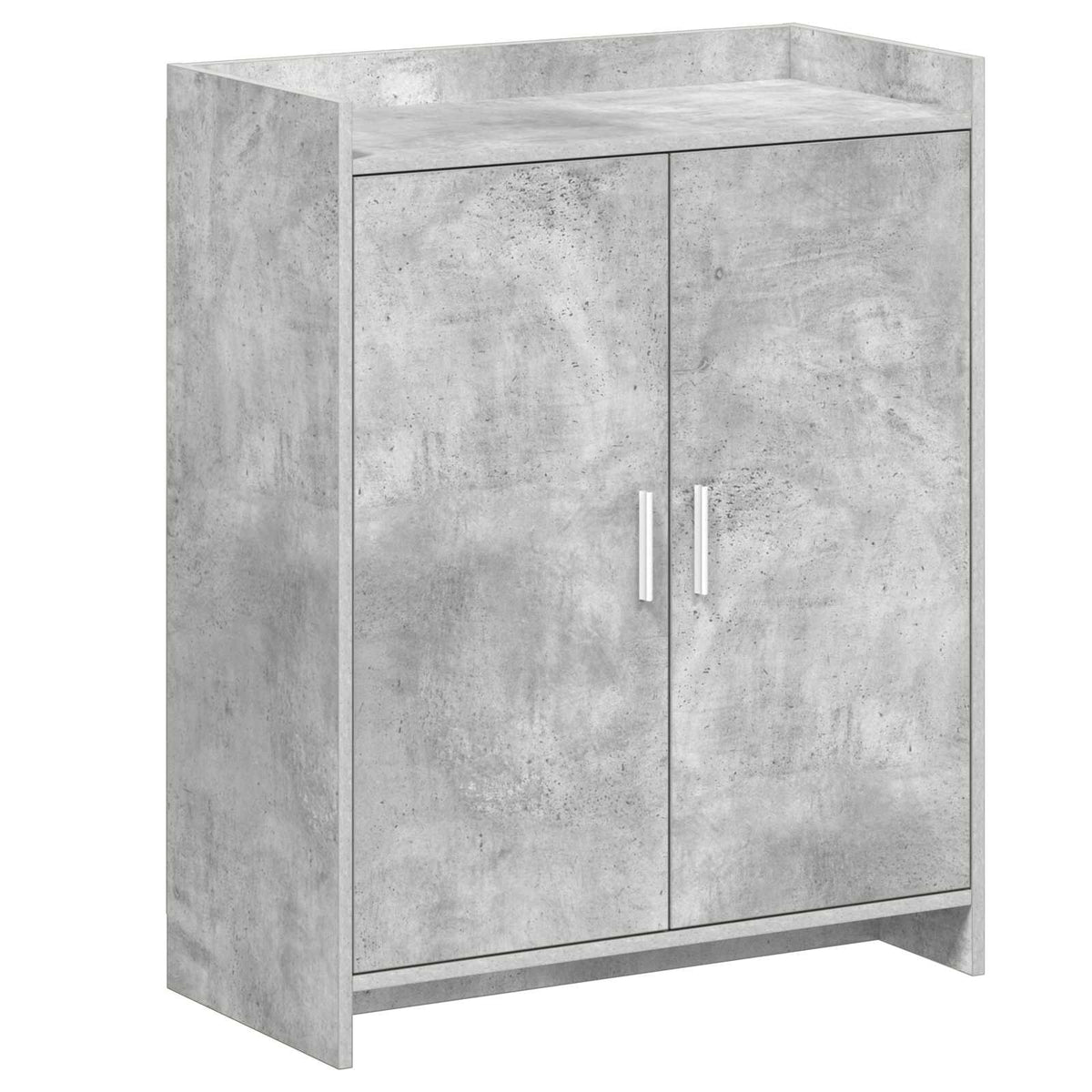 Sko skab med dør Betongrå 73,5 x 36 x 92 cm Konstrueret træ