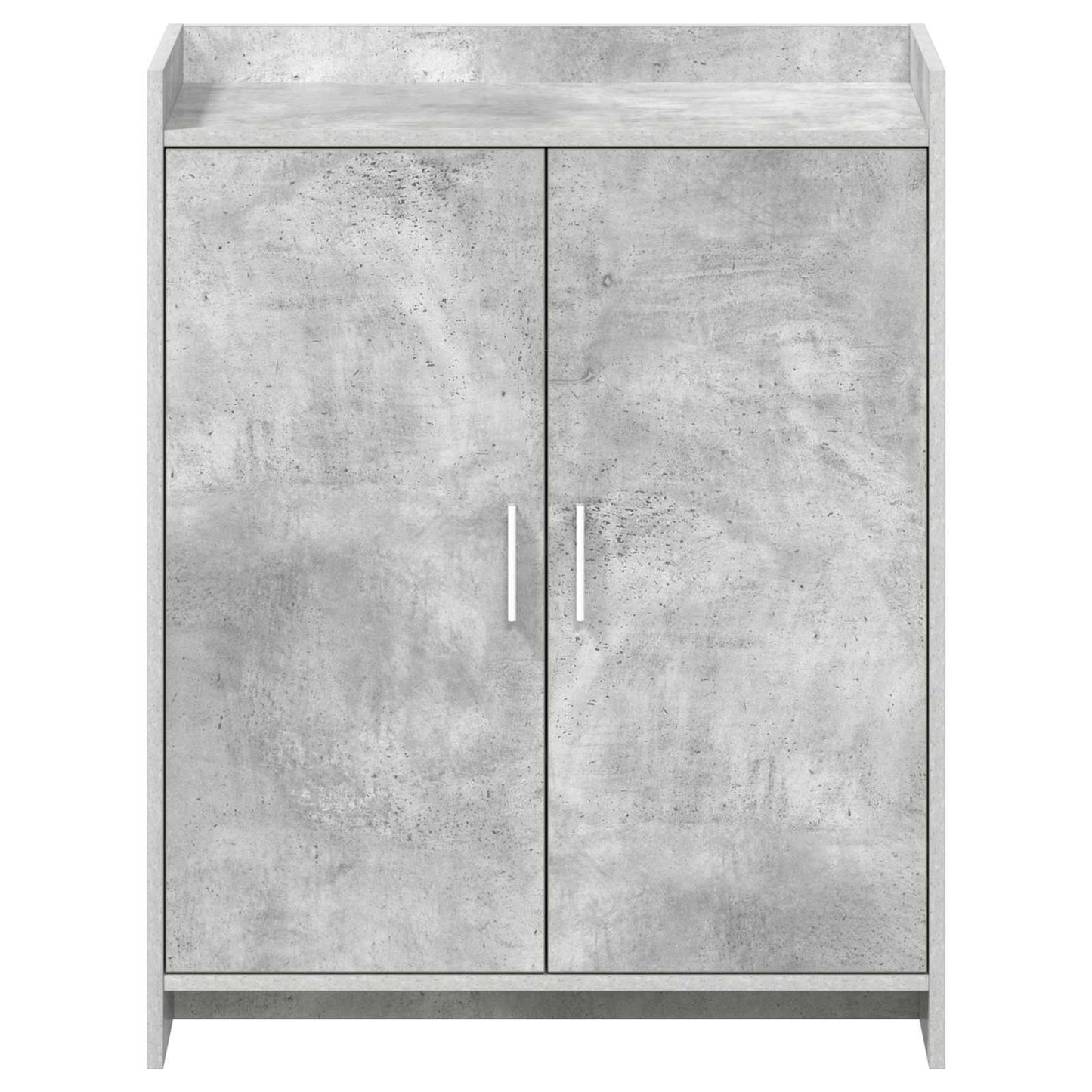 Sko skab med dør Betongrå 73,5 x 36 x 92 cm Konstrueret træ