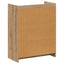 Sko skab 73,5 x 36 x 92 cm Konstrueret træ Artisan-eg