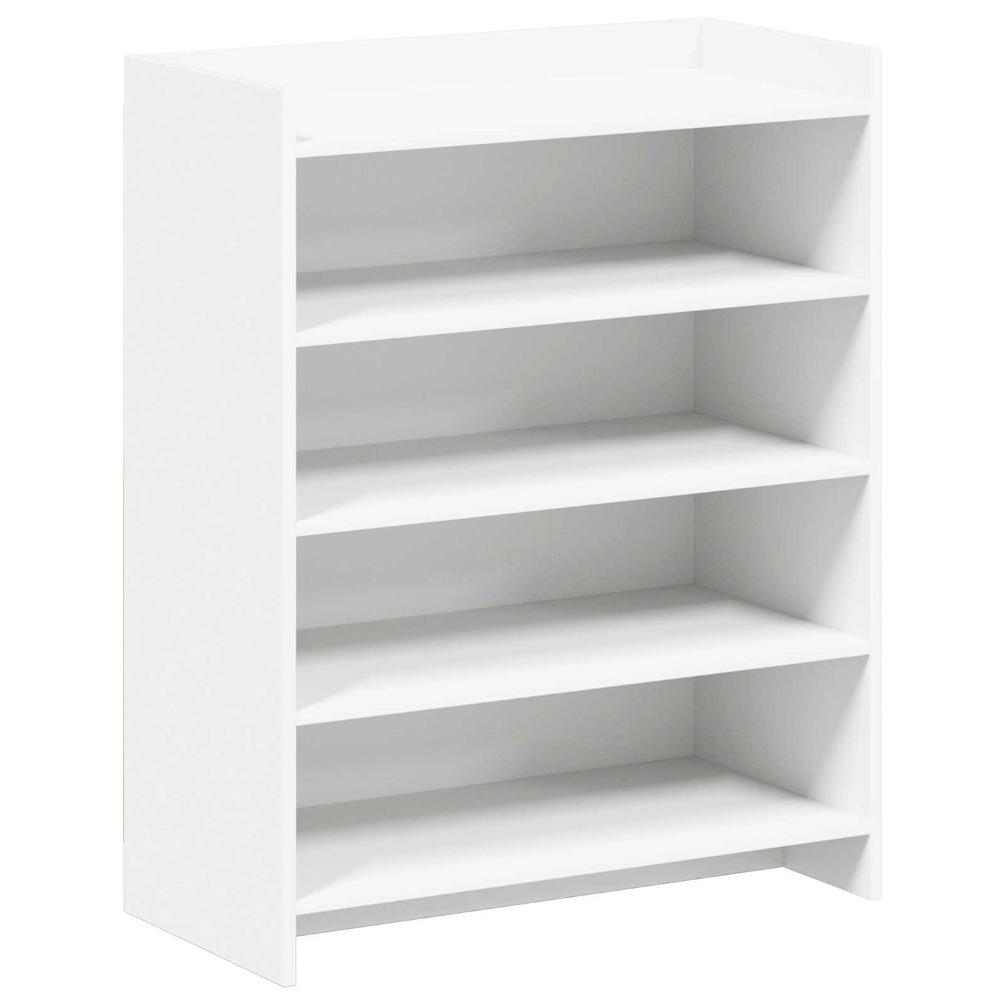 Sko skab med opbevaring Hvid 73,5 x 36 x 92 cm Konstrueret træ
