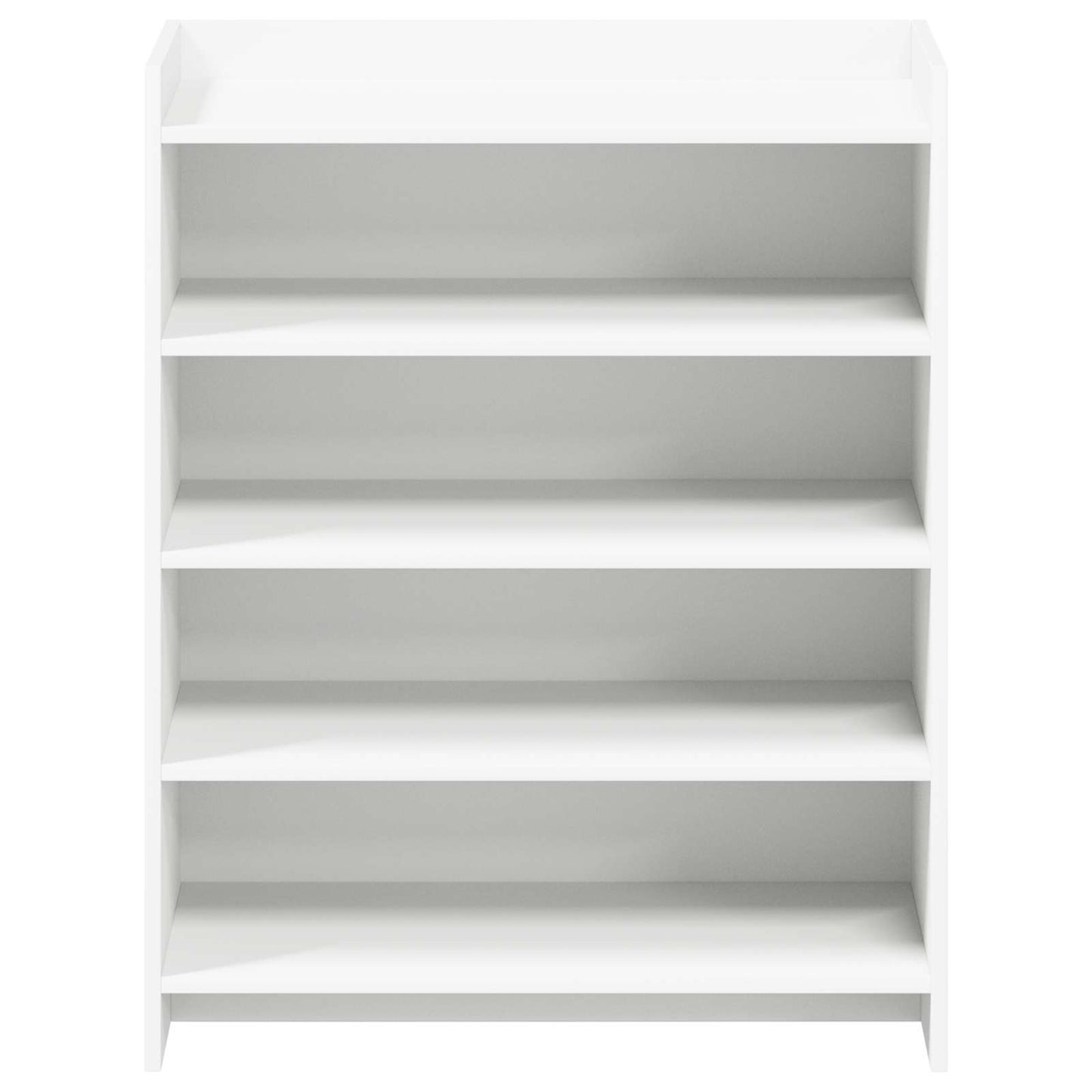 Sko skab med opbevaring Hvid 73,5 x 36 x 92 cm Konstrueret træ