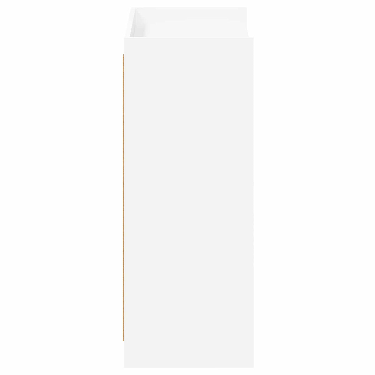 Sko skab med opbevaring Hvid 73,5 x 36 x 92 cm Konstrueret træ