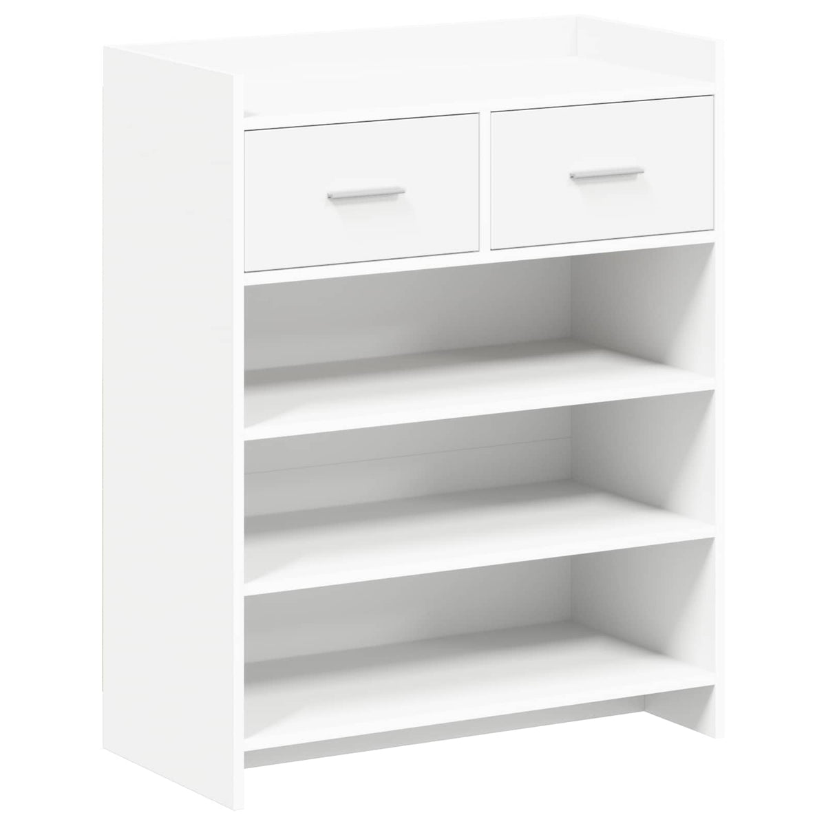 Sko skab 73,5 x 36 x 92 cm Konstrueret træ Hvid
