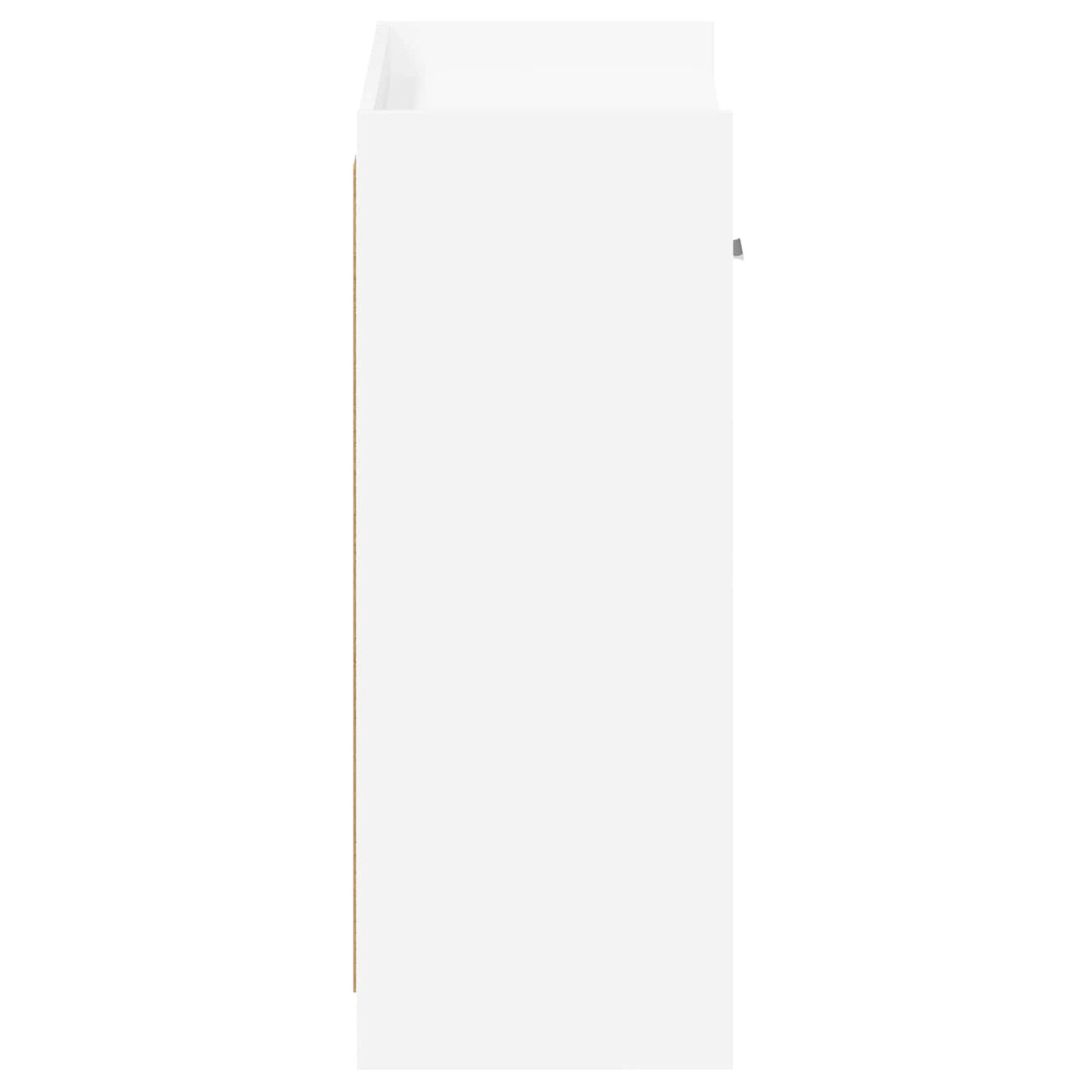Sko skab 73,5 x 36 x 92 cm Konstrueret træ Hvid