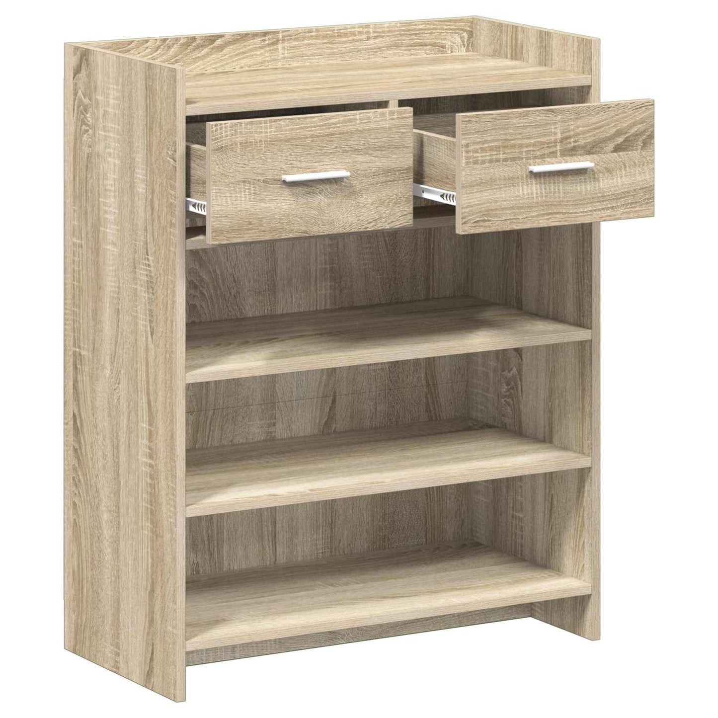 Sko skab 73,5 x 36 x 92 cm Konstrueret træ Sonoma-eg