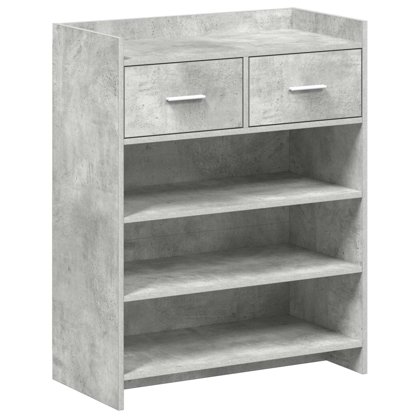 Sko skab 73,5 x 36 x 92 cm Konstrueret træ Betongrå
