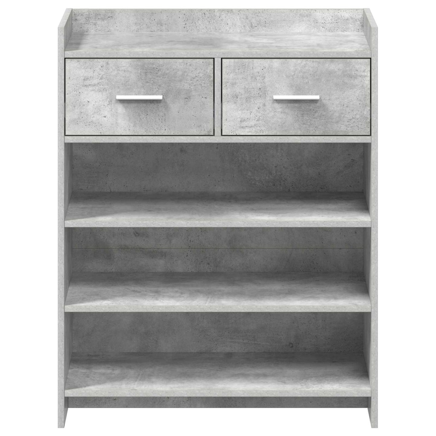 Sko skab 73,5 x 36 x 92 cm Konstrueret træ Betongrå