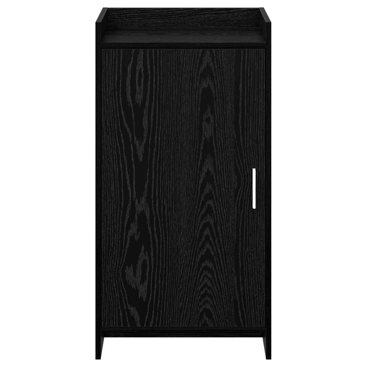 Sko skab med opbevaring Sort eg 48 x 36 x 92 cm Konstrueret træ