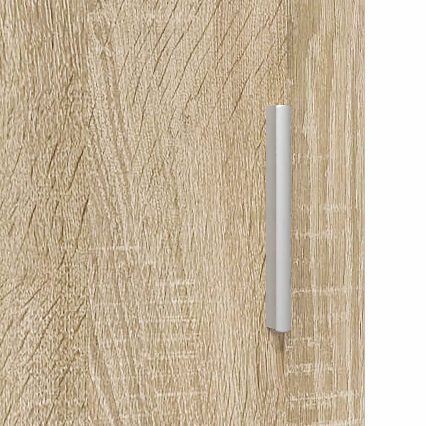 Sko skab med dør Sonoma-eg 48 x 36 x 92 cm Konstrueret træ