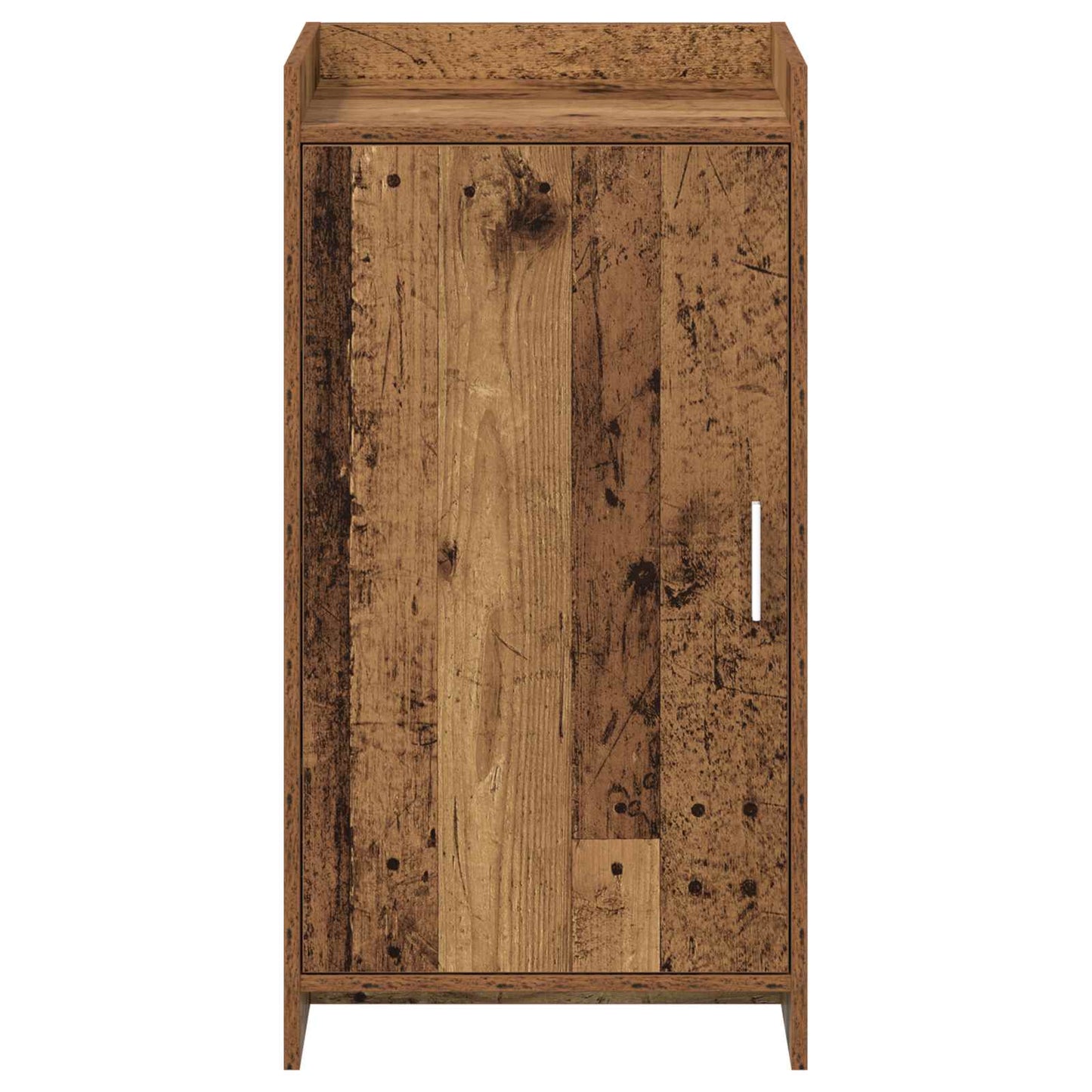 Sko skab med dør Gammelt træ 48 x 36 x 92 cm Konstrueret træ