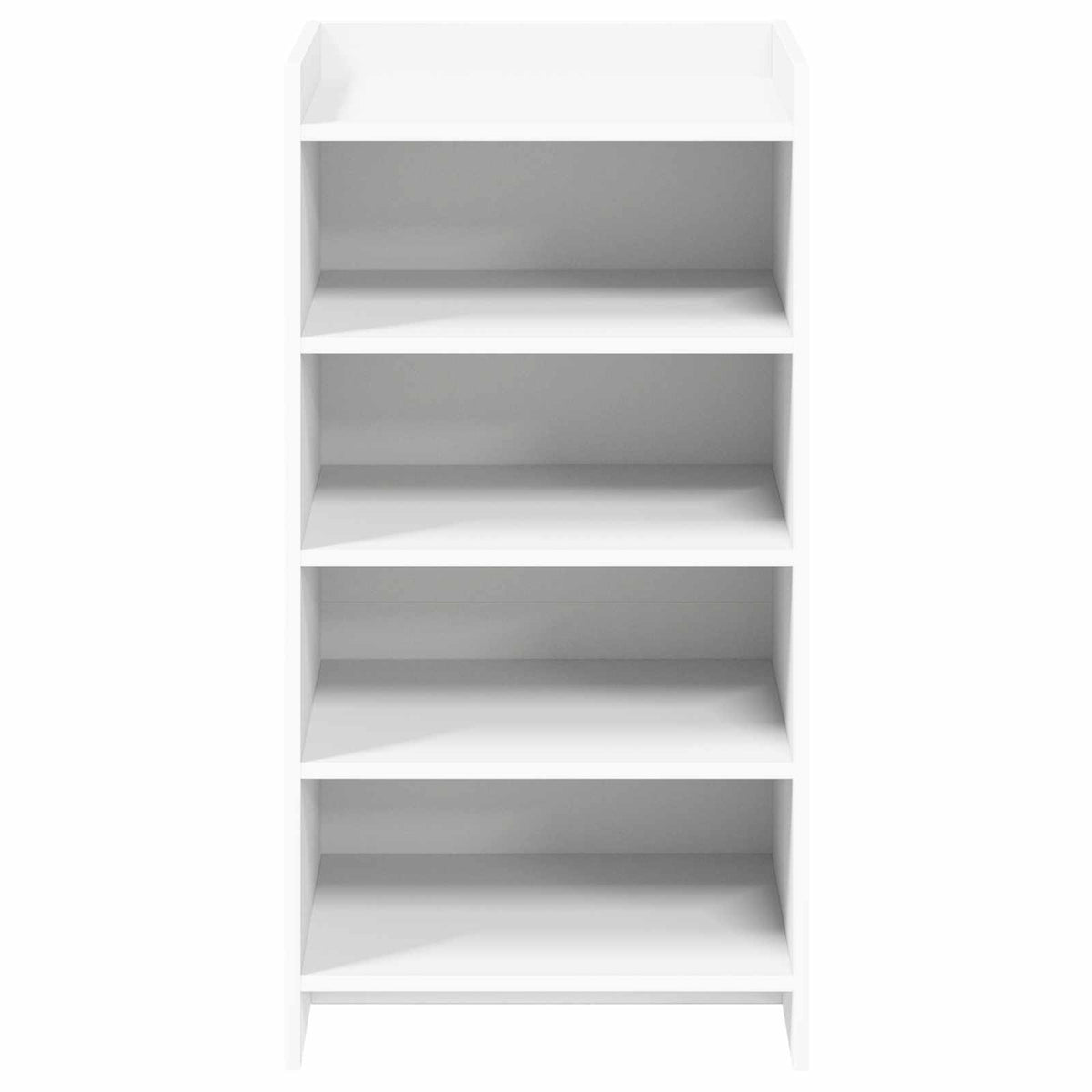 Sko skab med opbevaring Hvid 48 x 36 x 92 cm Konstrueret træ