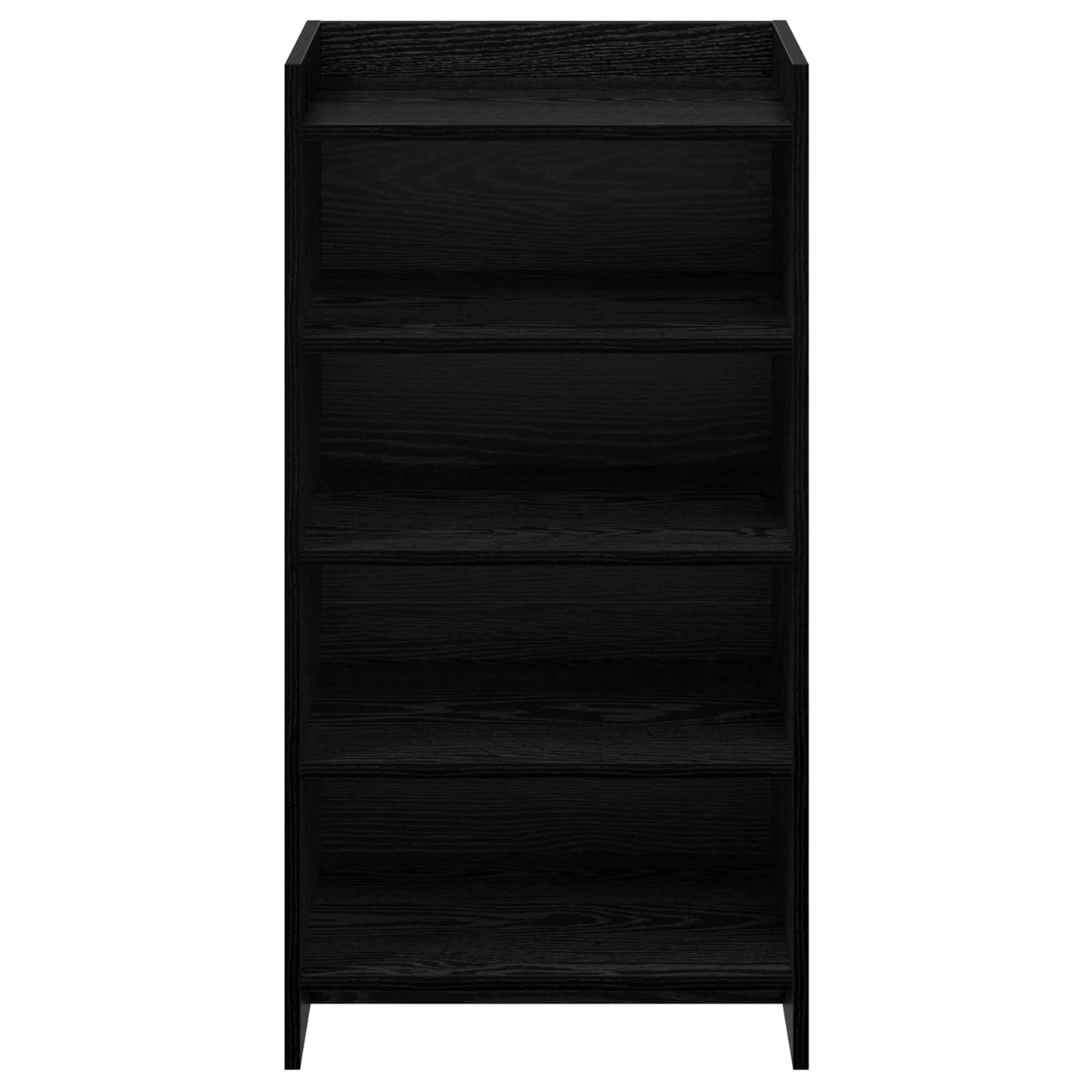 Sko skab med opbevaring Sort eg 48 x 36 x 92 cm Konstrueret træ