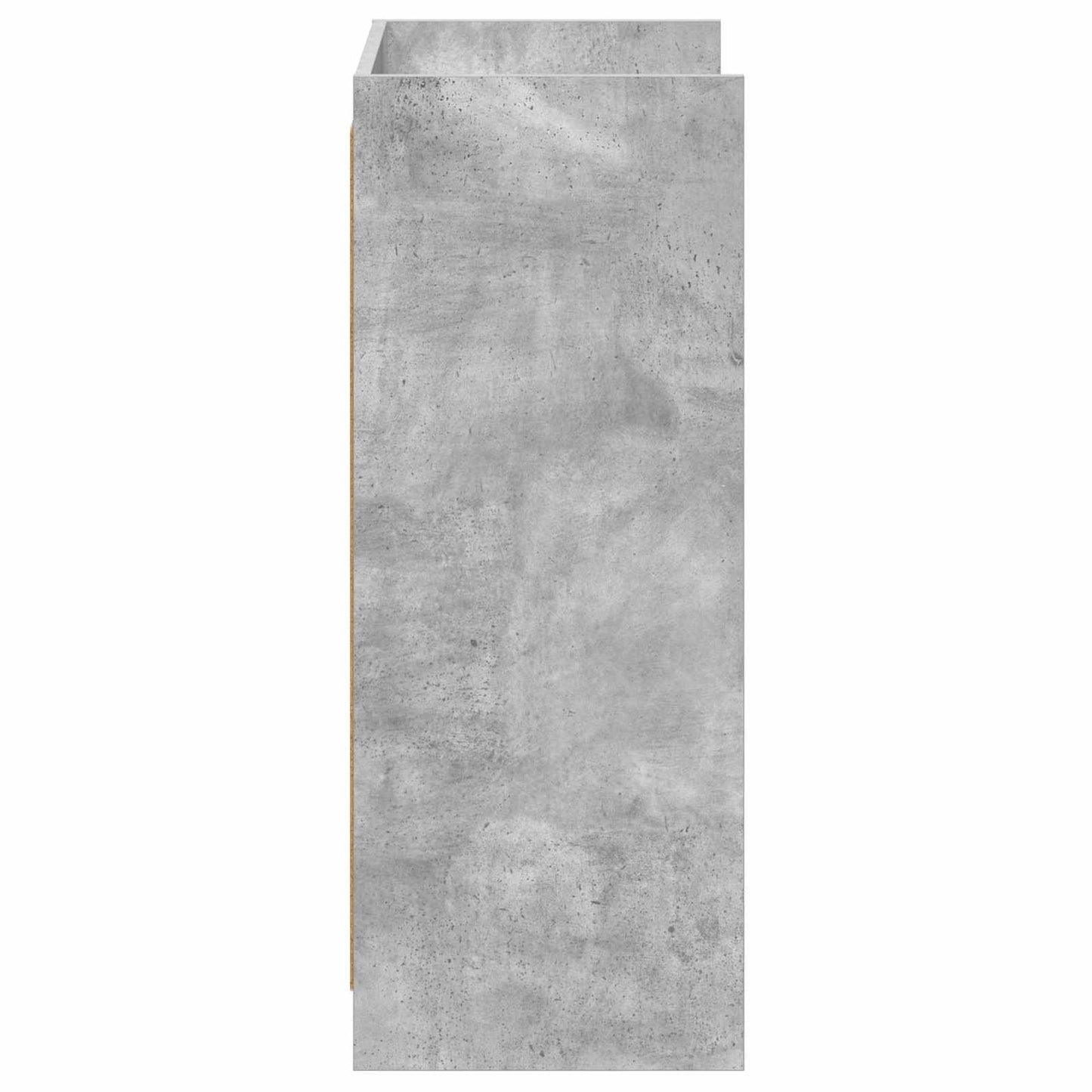 Sko skab Betongrå 48 x 36 x 92 cm Konstrueret træ