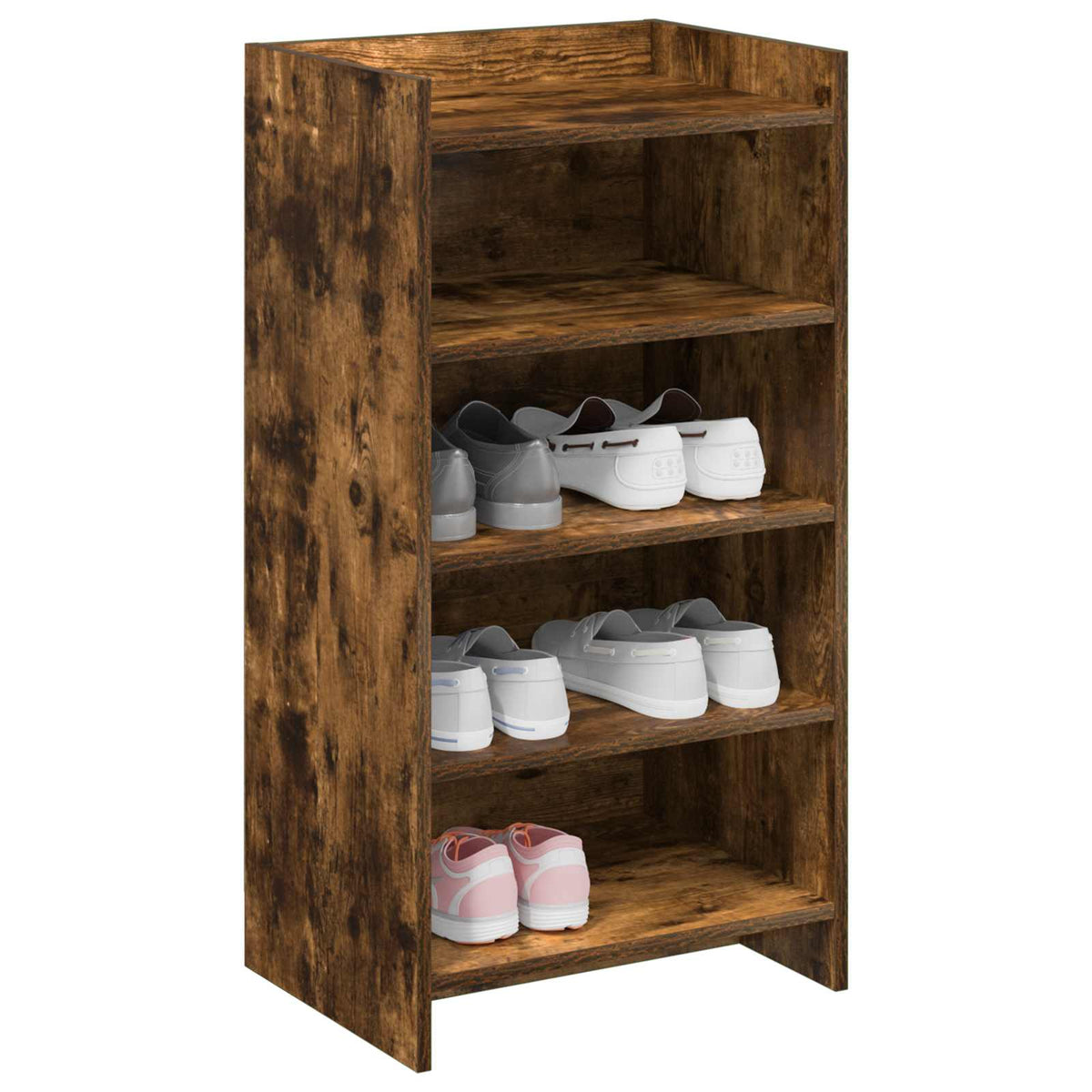 Sko skab Røget eg 48 x 36 x 92 cm Konstrueret træ