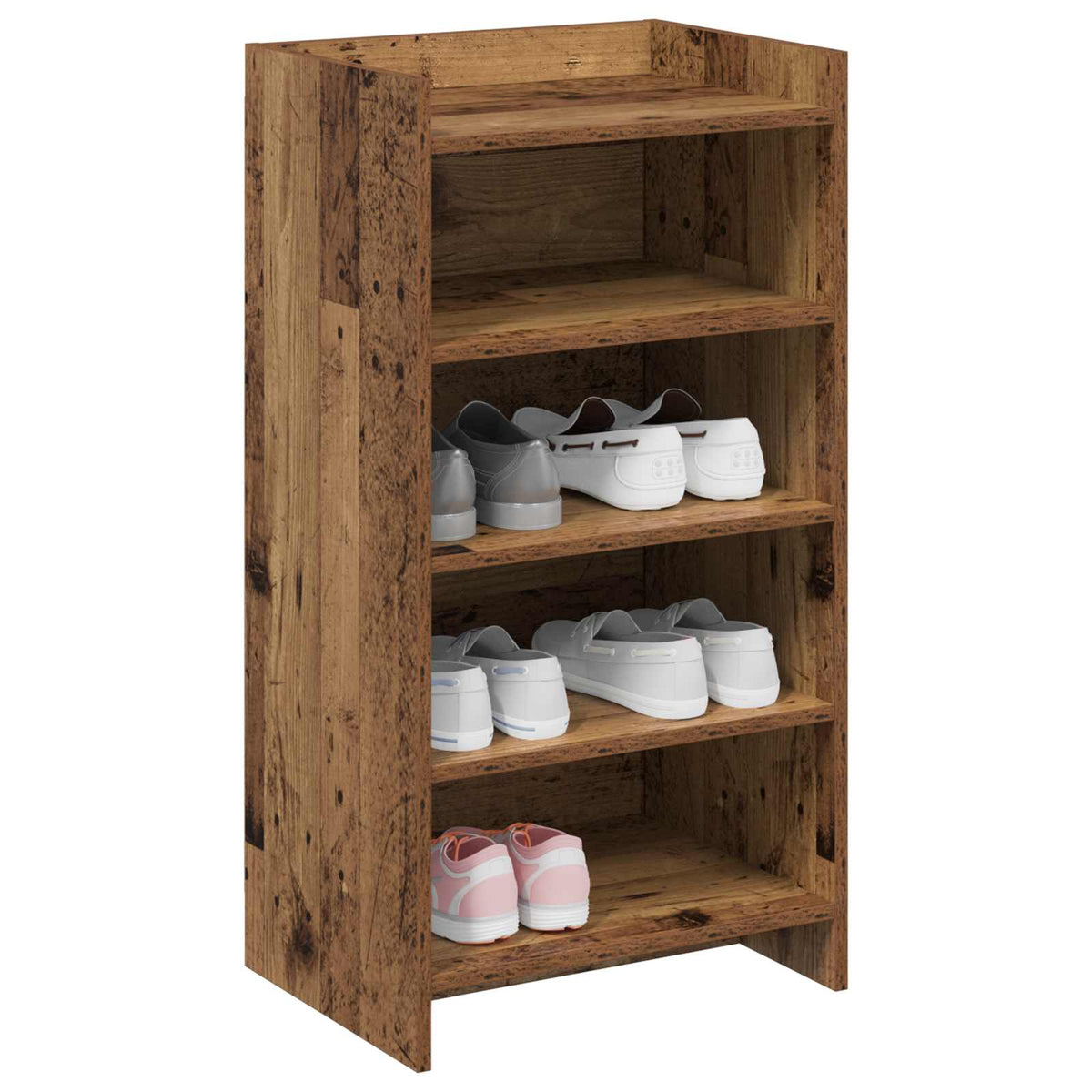 Sko skab Gammelt træ 48 x 36 x 92 cm Konstrueret træ