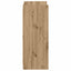 Sko skab 48 x 36 x 92 cm Konstrueret træ Artisan-eg