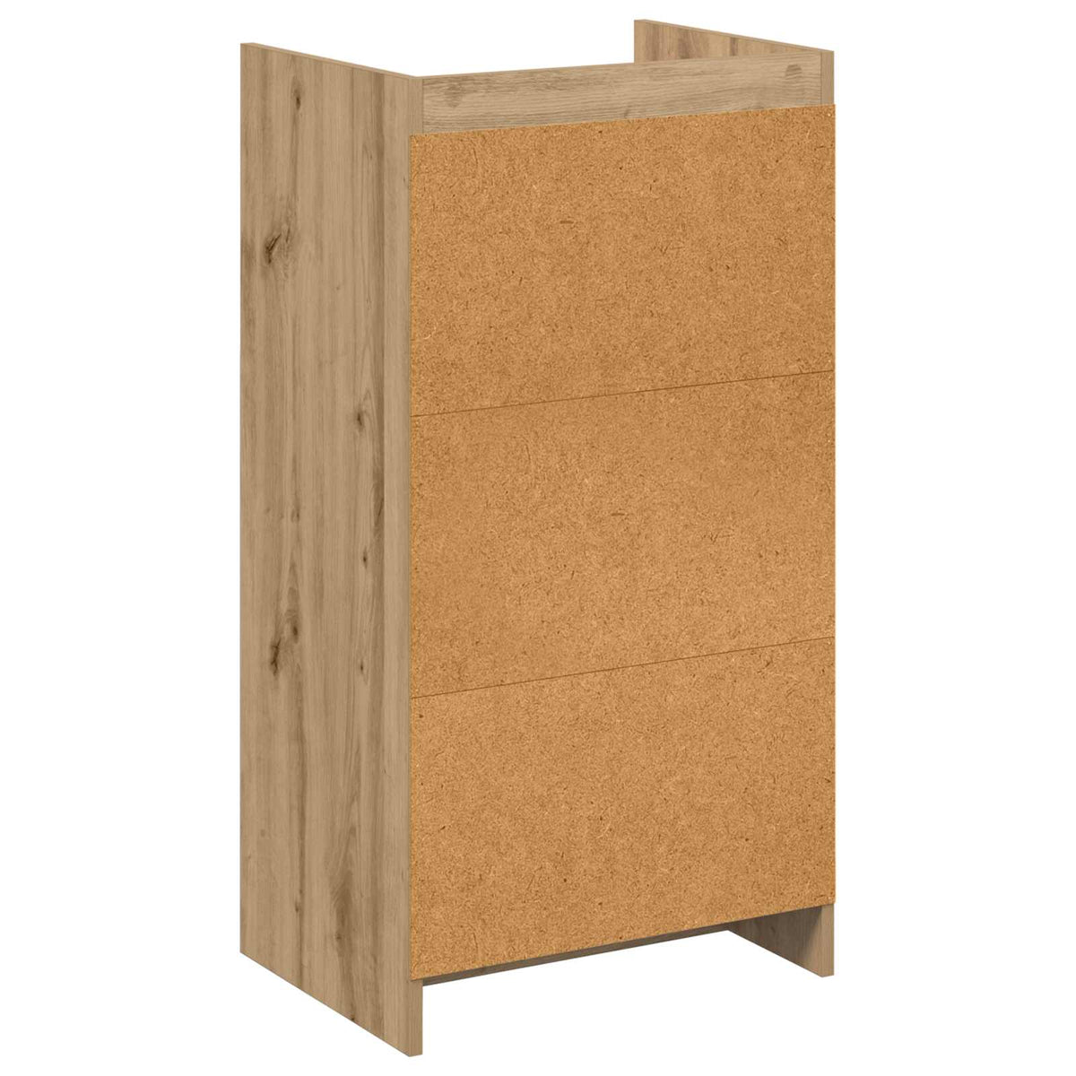 Sko skab 48 x 36 x 92 cm Konstrueret træ Artisan-eg