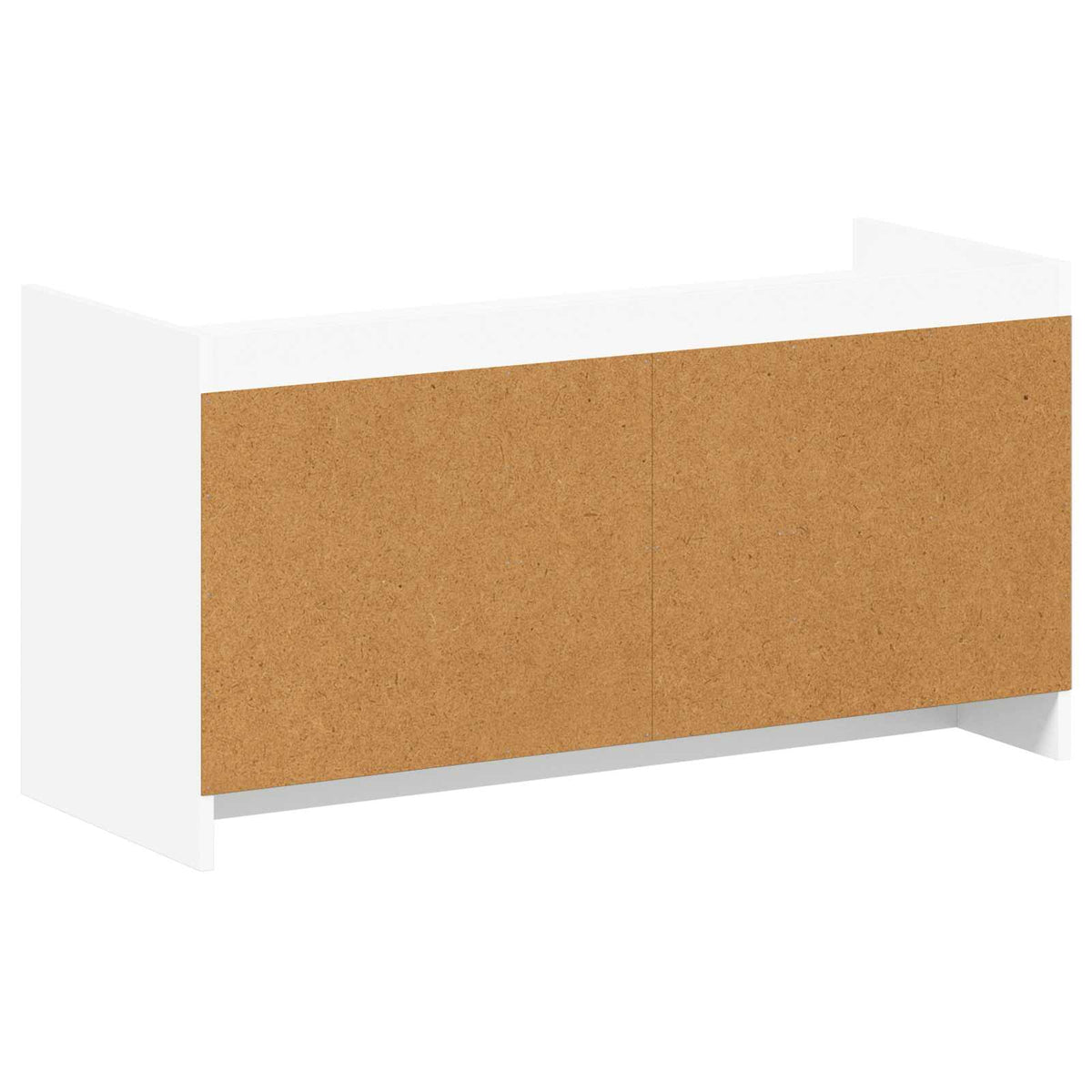 Sko skab med opbevaring Hvid 100 x 39,5 x 51 cm Konstrueret træ
