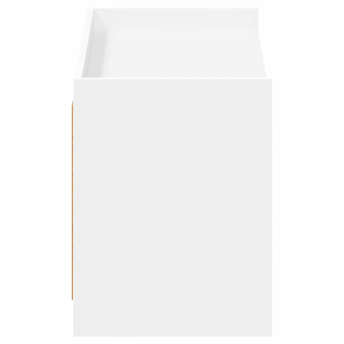 Sko skab med opbevaring Hvid 100 x 39,5 x 51 cm Konstrueret træ