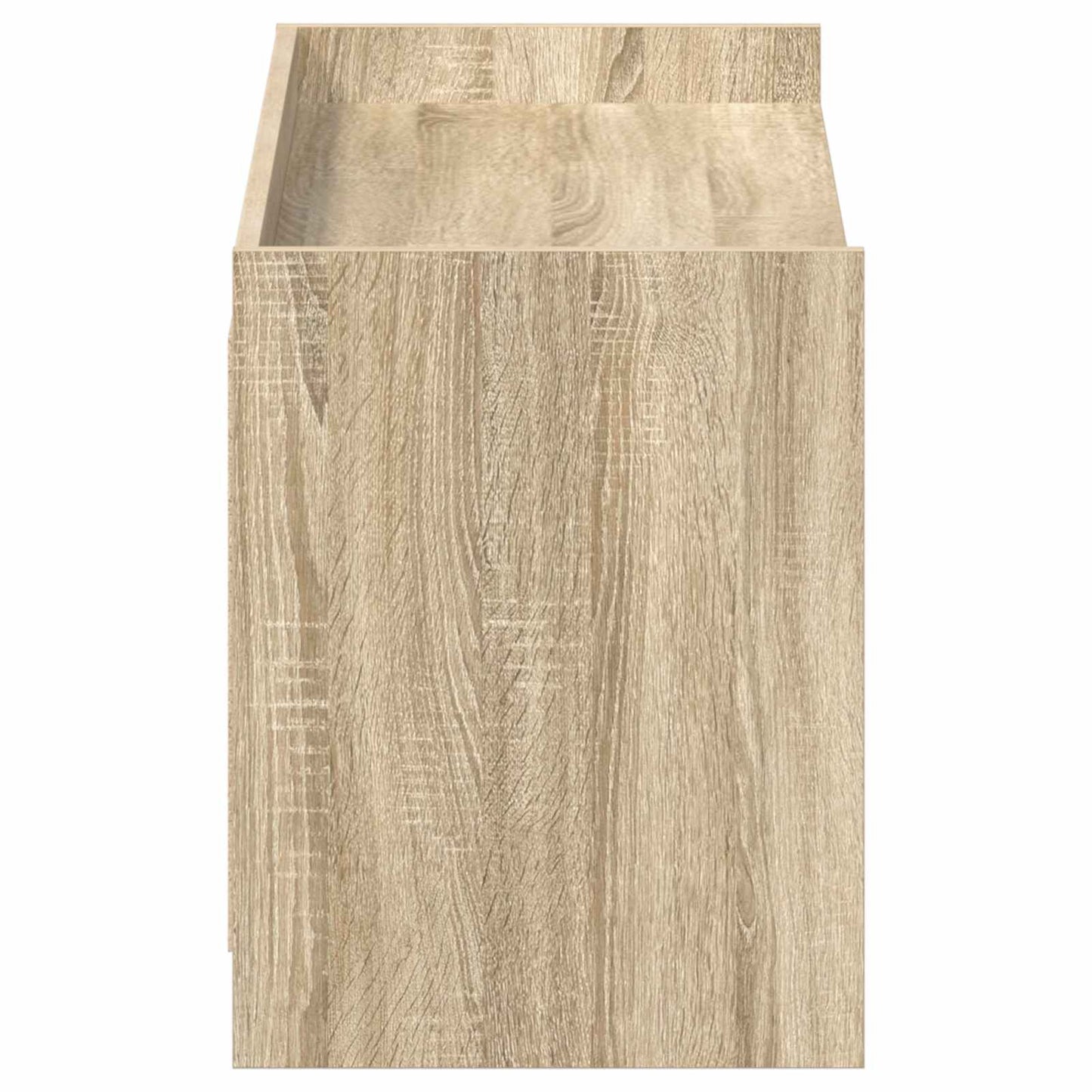 Sko skab med dør Sonoma-eg 100 x 39,5 x 51 cm Konstrueret træ
